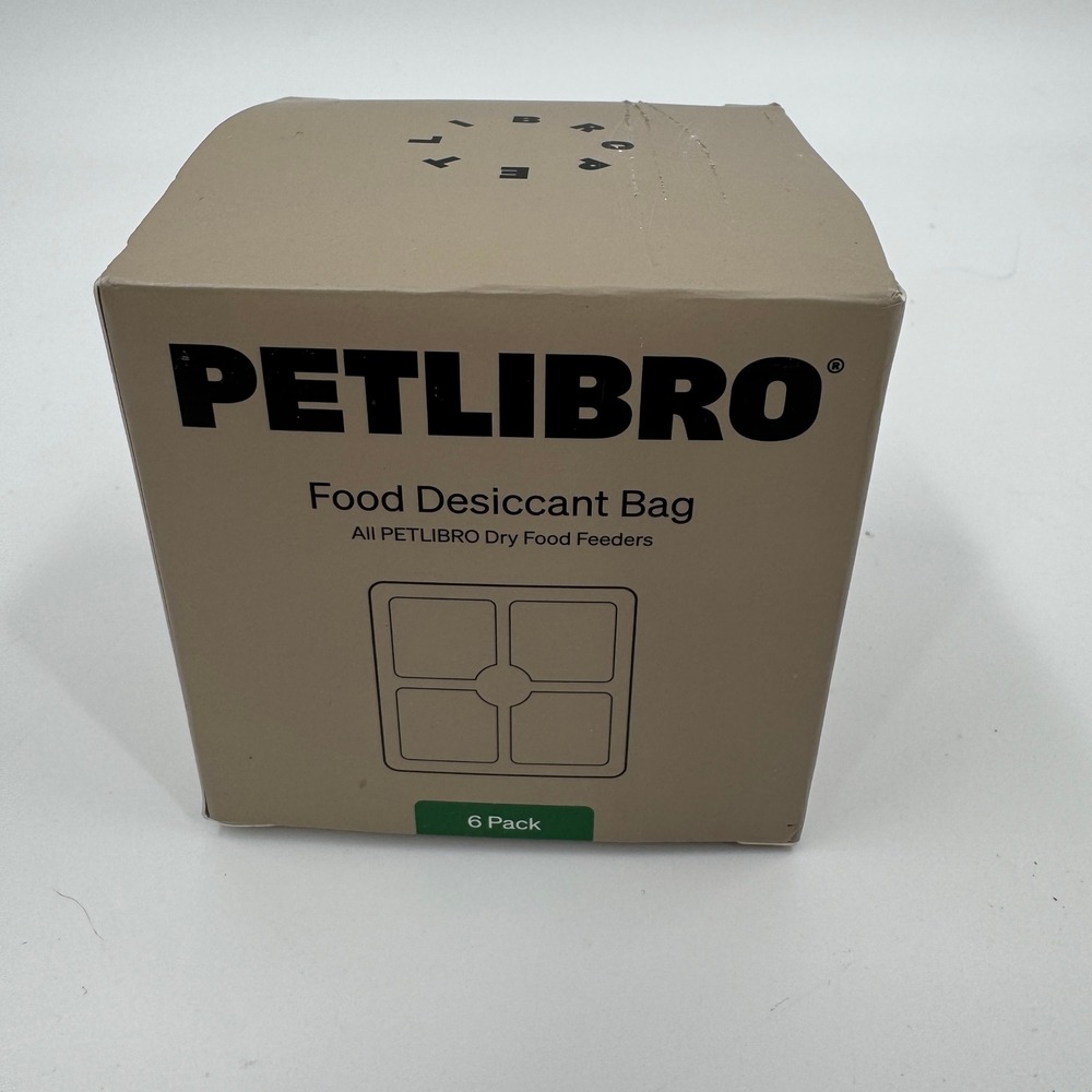 PETLIBRO Food Desiccant Bag‎ 4 Pack Replacement for Dry Food Feeders PLFD001